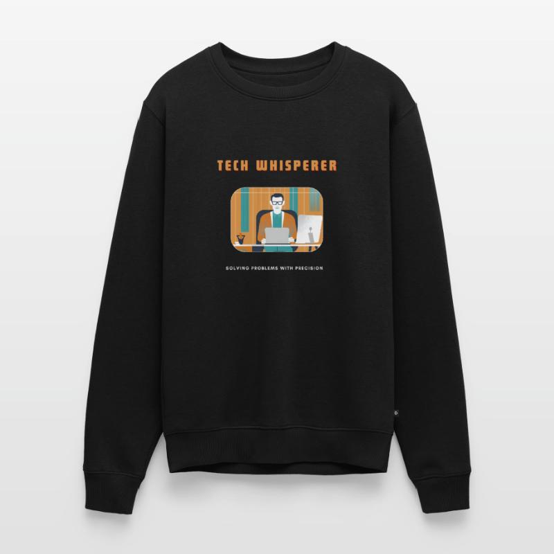 Tech Whisperer Solving Problems Männer Premium Bio Pullover
