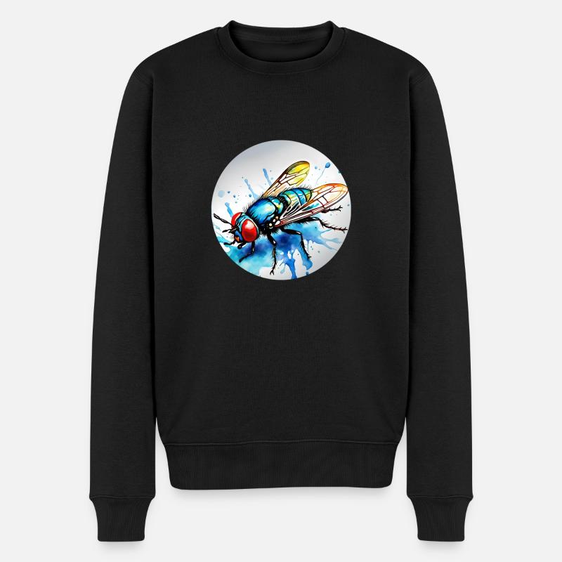 Nœud papillon rond - Pull Premium bio Homme - noir