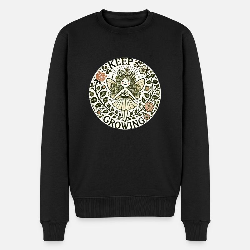Continuez à grandir - Pull Premium bio Homme - noir