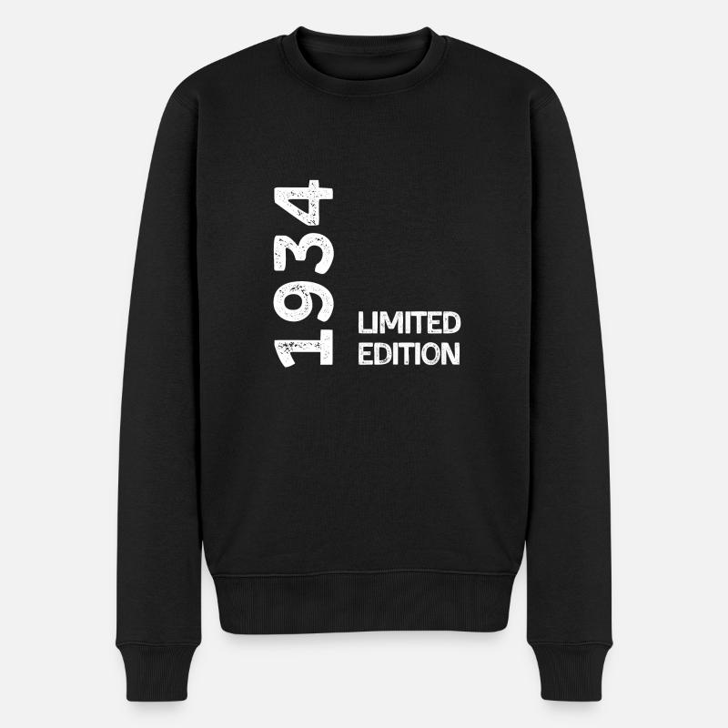 1934 limited edition - Pull Premium bio Homme - noir