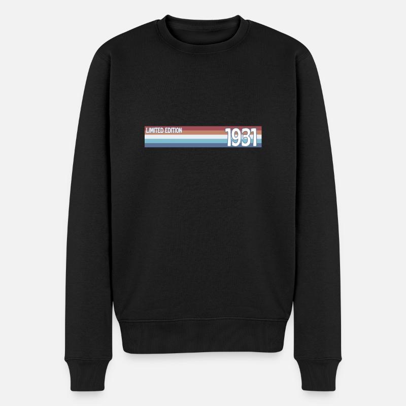 rétro 1931 limited edition - Pull Premium bio Homme - noir