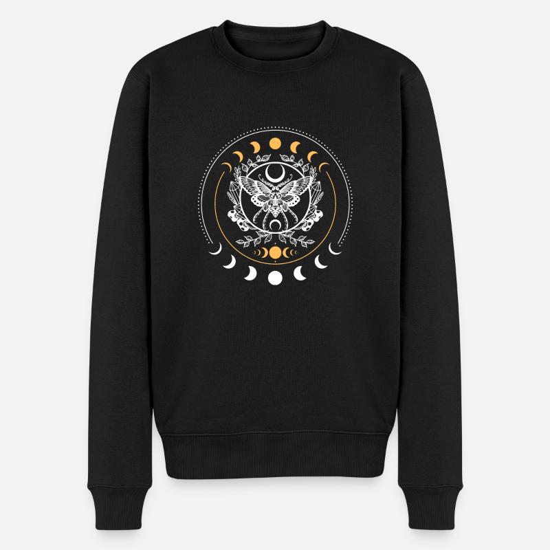 Papillon magique - Pull Premium bio Homme - noir