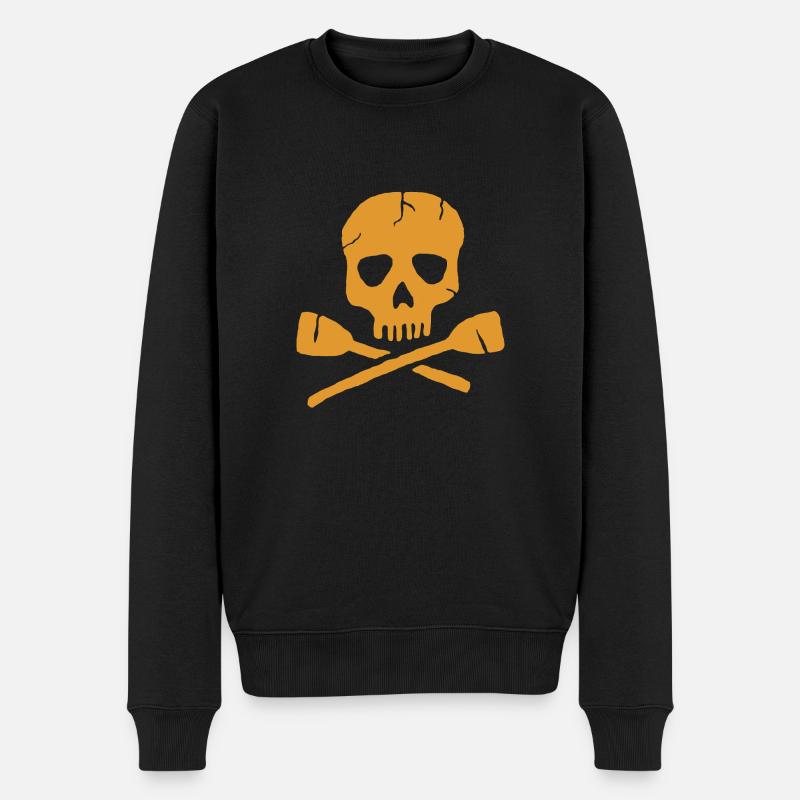 Rameur Paddle Skull Kayak - Pull Premium bio Homme - noir