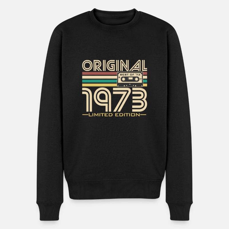 Original '73 Rétro - Pull Premium bio Homme - noir