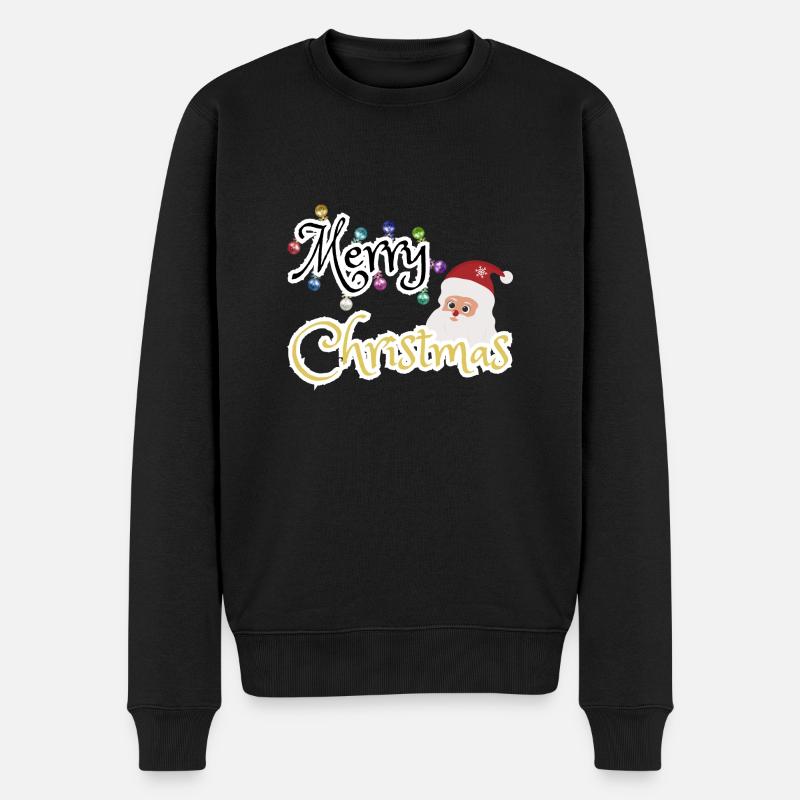Joyeux Noël Père Noël - Pull Premium bio Homme - noir