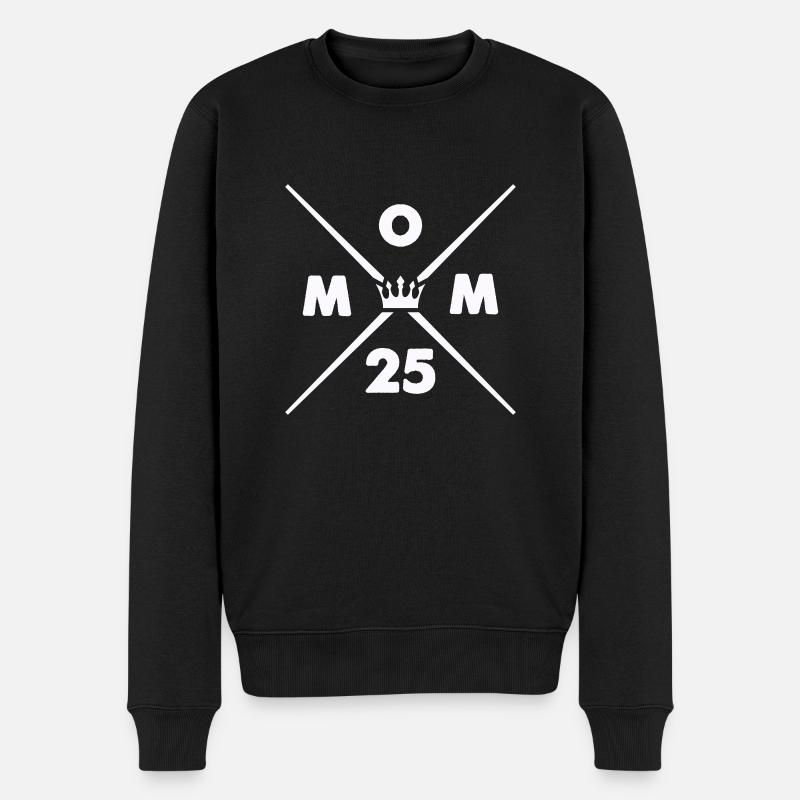 Maman 25 - Pull Premium bio Homme - noir