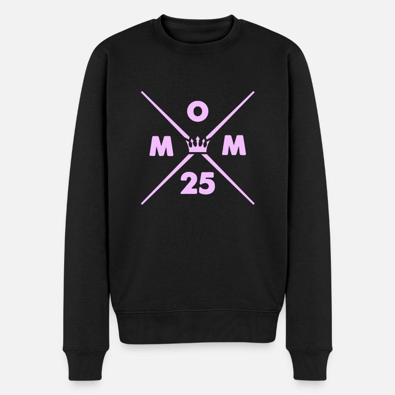 maman 25 - Pull Premium bio Homme - noir
