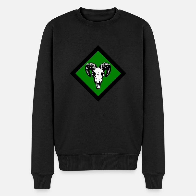 Gotland - Männer Premium Bio Pullover - Schwarz