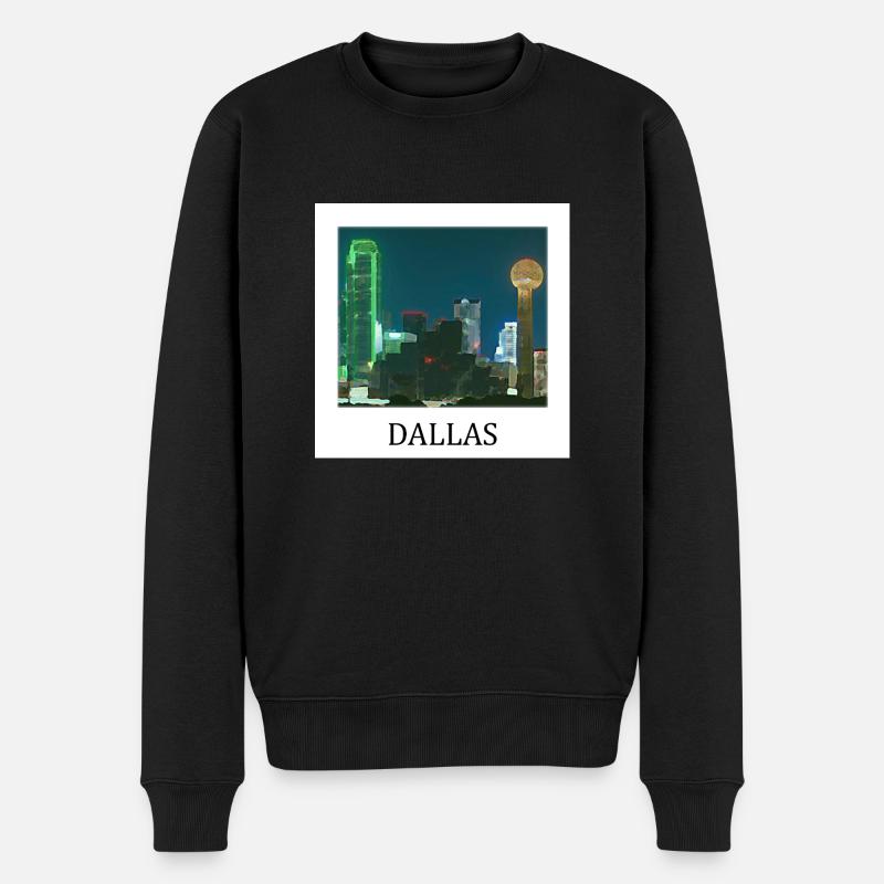 Dallas - Pull Premium bio Homme - noir