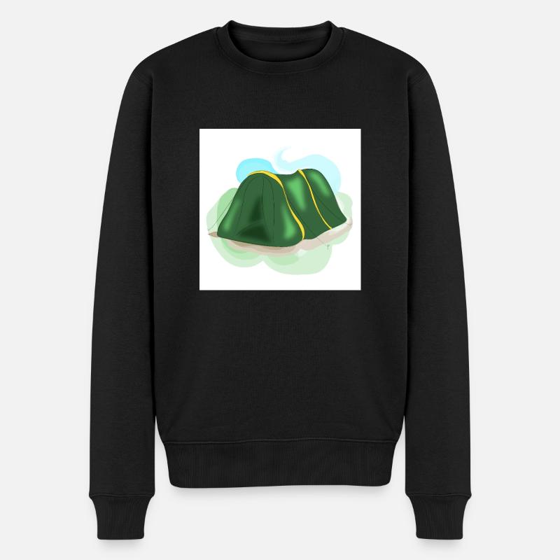 Tente de camping - Pull Premium bio Homme - noir