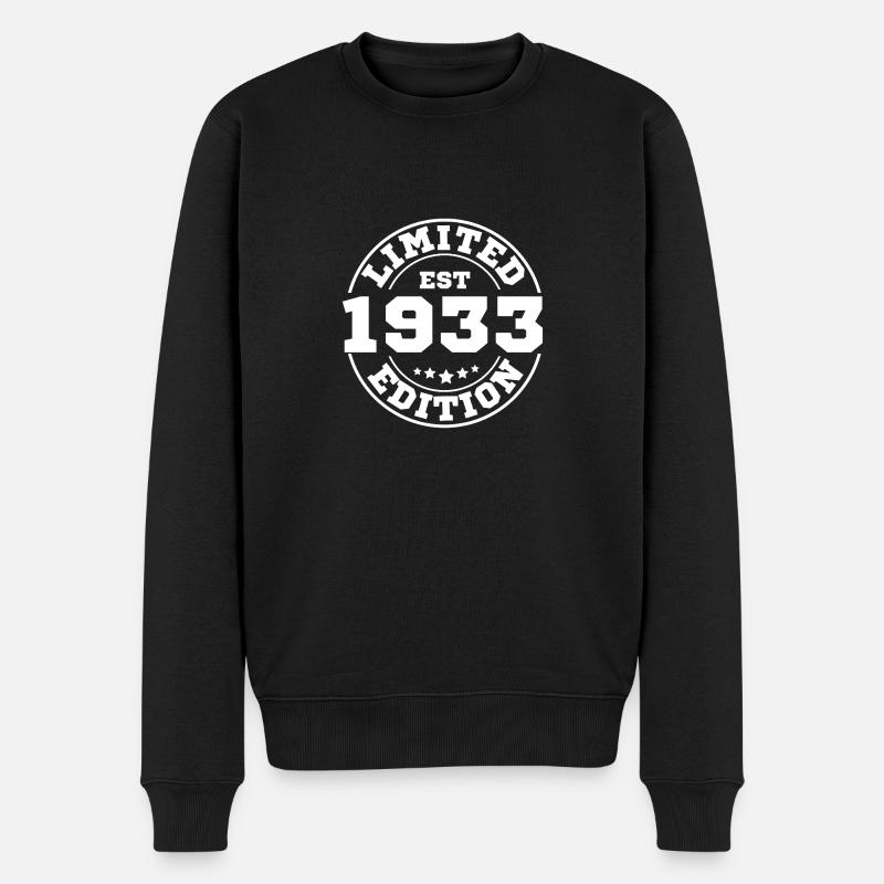 1933 limited edition - Pull Premium bio Homme - noir