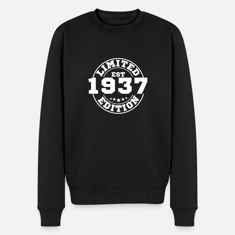 1937 limited edition - Pull Premium bio Homme - noir