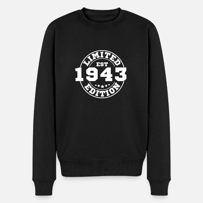 1943 limited edition - Pull Premium bio Homme - noir