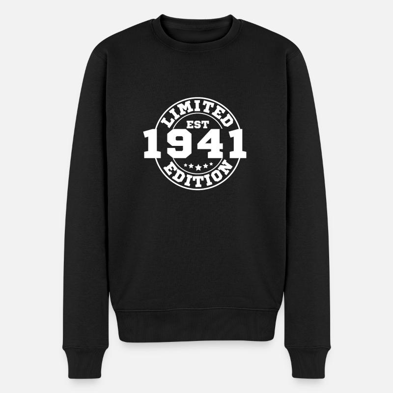 1941 limited edition - Pull Premium bio Homme - noir