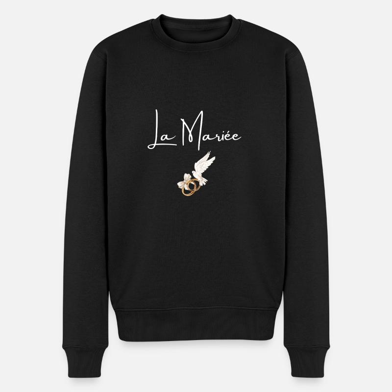 La mariée - Pull Premium bio Homme - noir