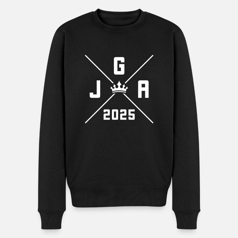 Jga 2025 Junggesellenabschied - Männer Premium Bio Pullover - Schwarz