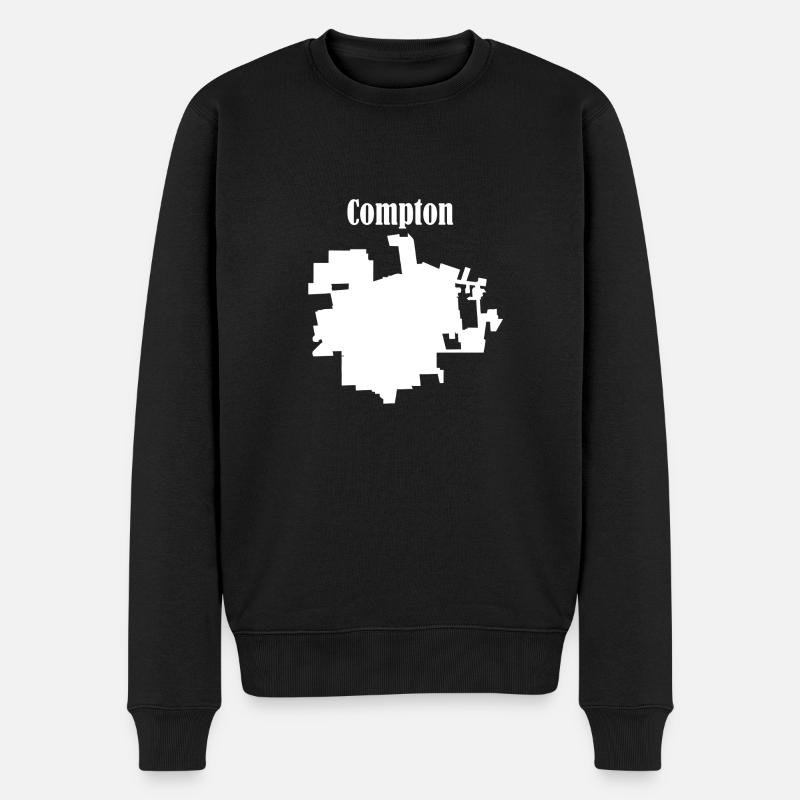 Compton - Pull Premium bio Homme - noir