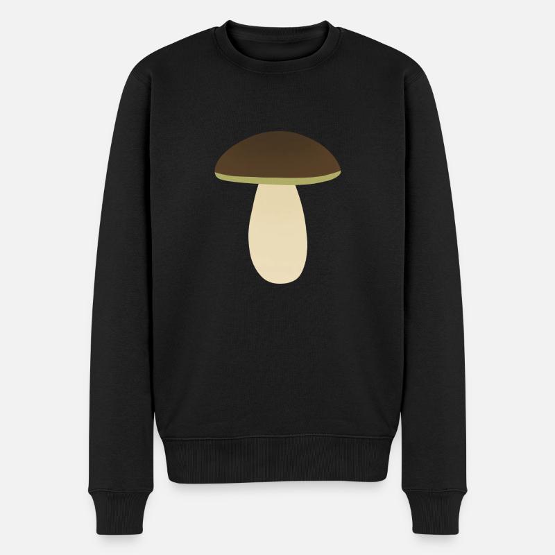 Cèpes - Pull Premium bio Homme - noir