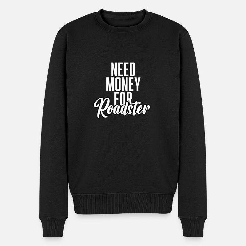 Besoin d’argent pour Roadster - Pull Premium bio Homme - noir