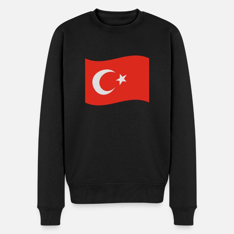 turquie - Pull Premium bio Homme - noir