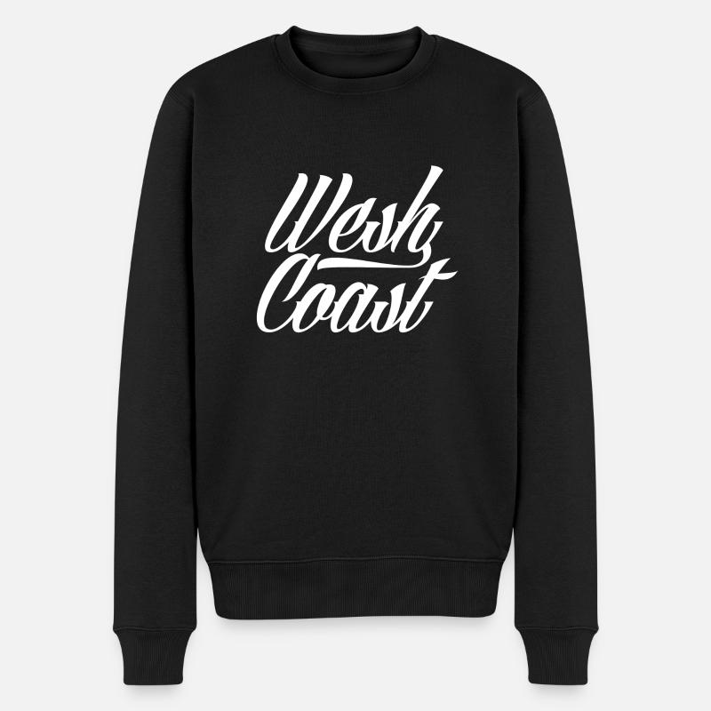 Wesh Coast - Pull Premium bio Homme - noir