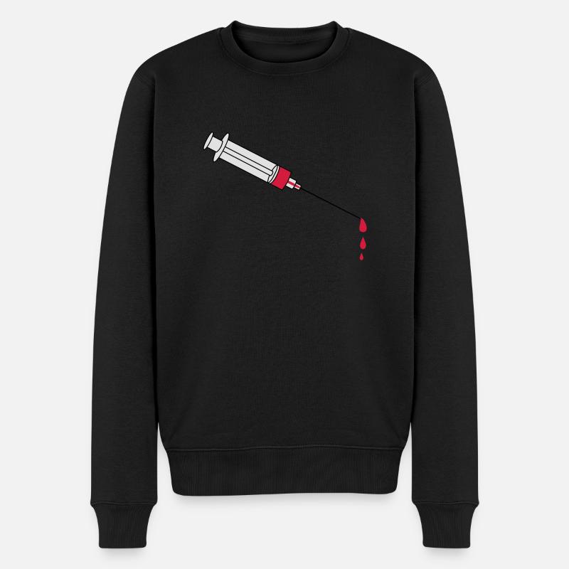 Blood Syringe - Pull Premium bio Homme - noir