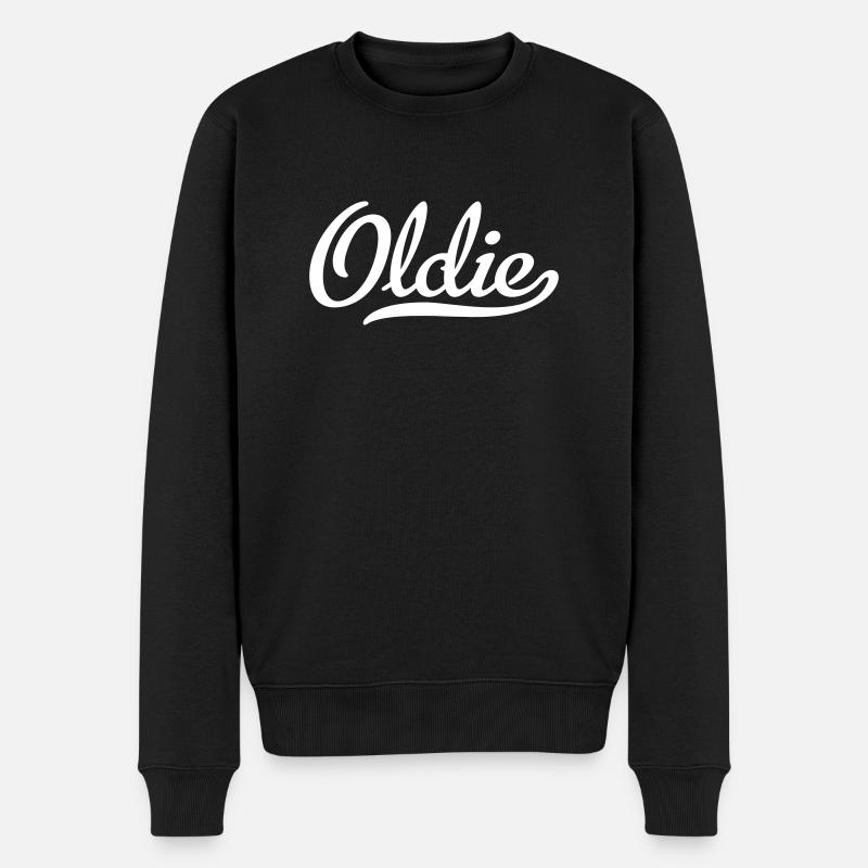 oldie - Pull Premium bio Homme - noir