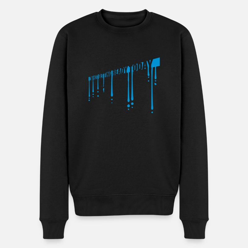ne pas se préparer aujourd’hui - Pull Premium bio Homme - noir