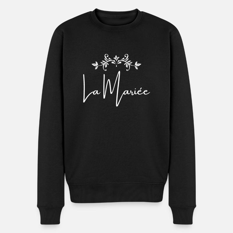 La mariée - Pull Premium bio Homme - noir
