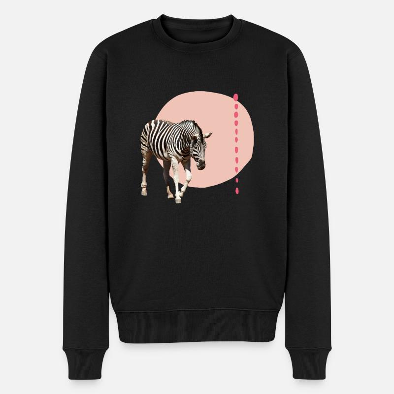 Zèbre - Pull Premium bio Homme - noir
