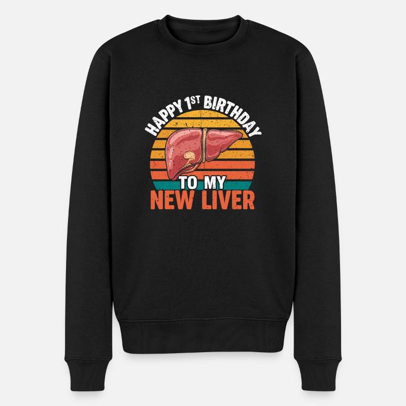 New Life – Un anniversaire spécial - Pull Premium bio Homme - noir