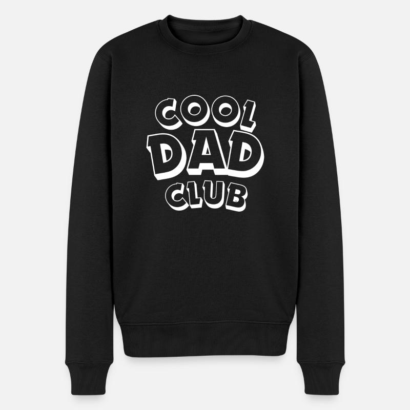 Club des pères cool - Pull Premium bio Homme - noir