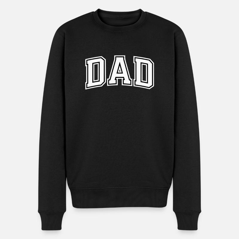 MEILLEUR DAD - Pull Premium bio Homme - noir