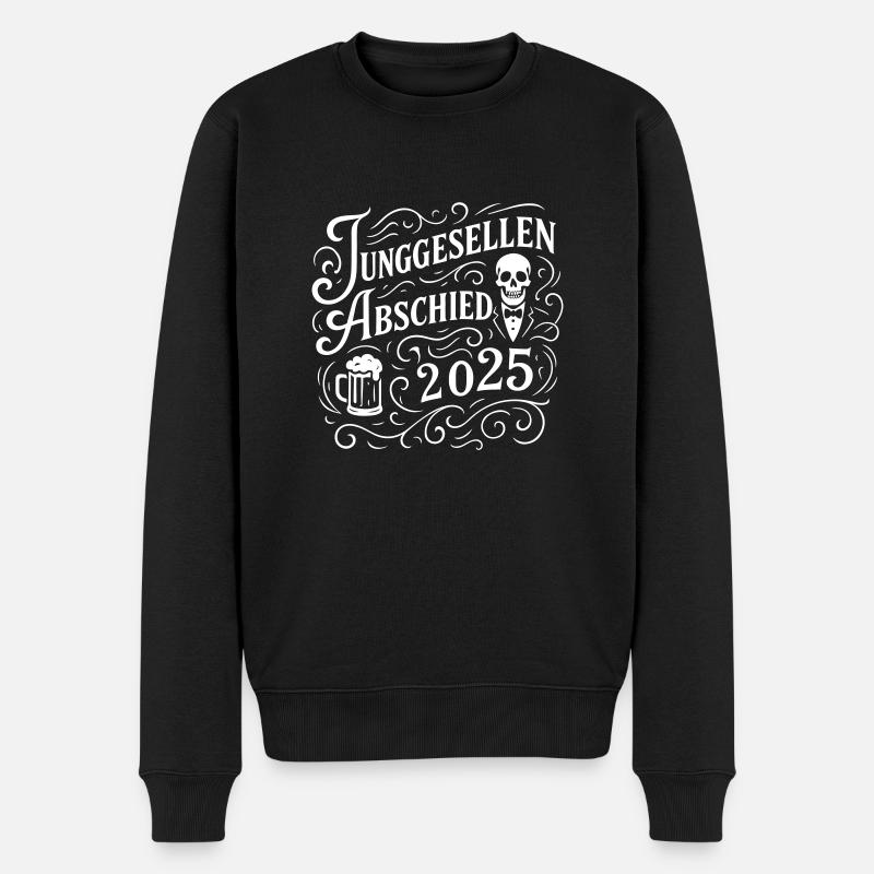 Junggesellenabschied 2025 Jga - Männer Premium Bio Pullover - Schwarz