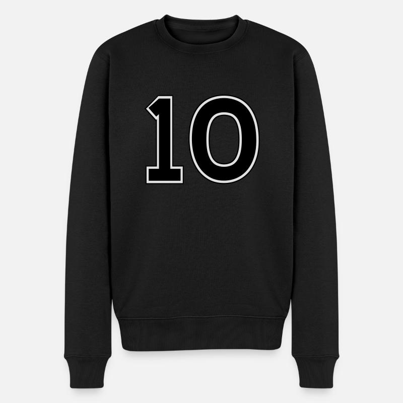 N ° 10 - Pull Premium bio Homme - noir