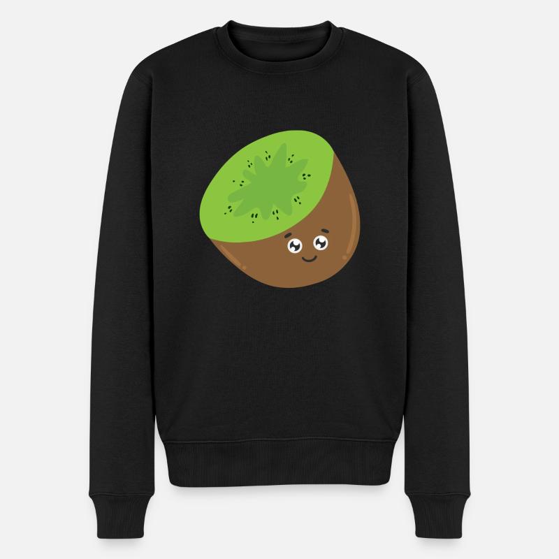 Kiwi - Pull Premium bio Homme - noir