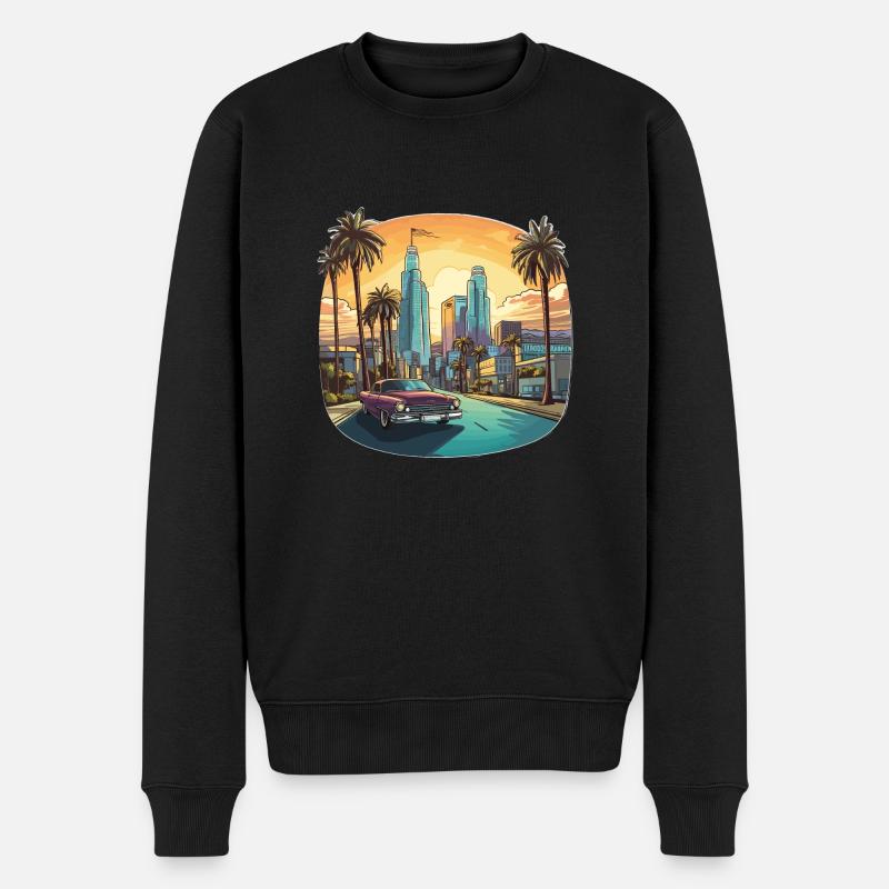 NOUS - Pull Premium bio Homme - noir