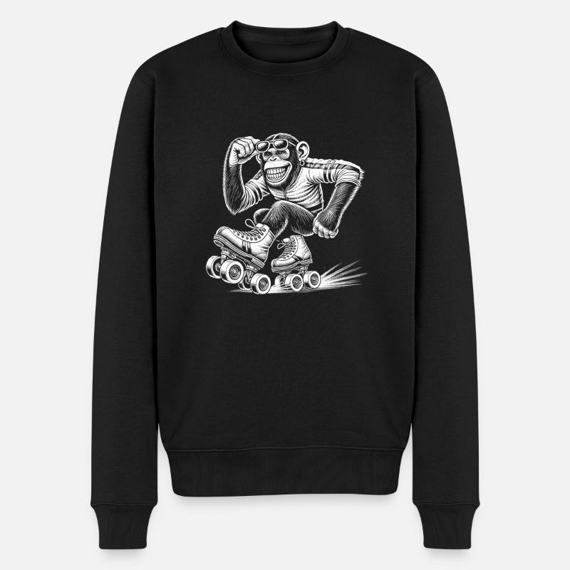 Patins - Pull Premium bio Homme - noir