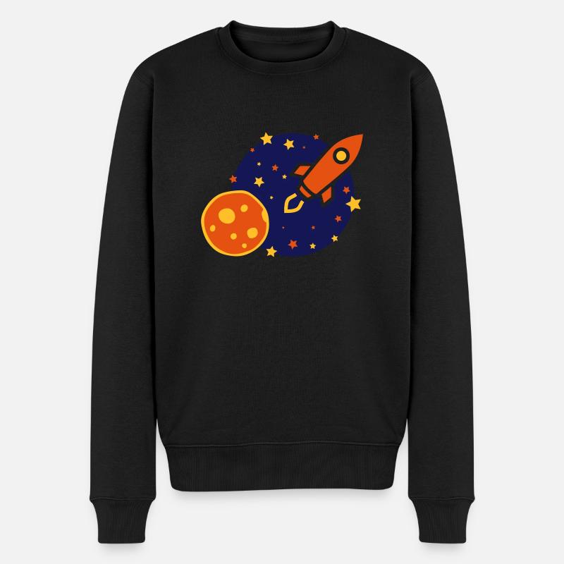 fusée - Pull Premium bio Homme - noir