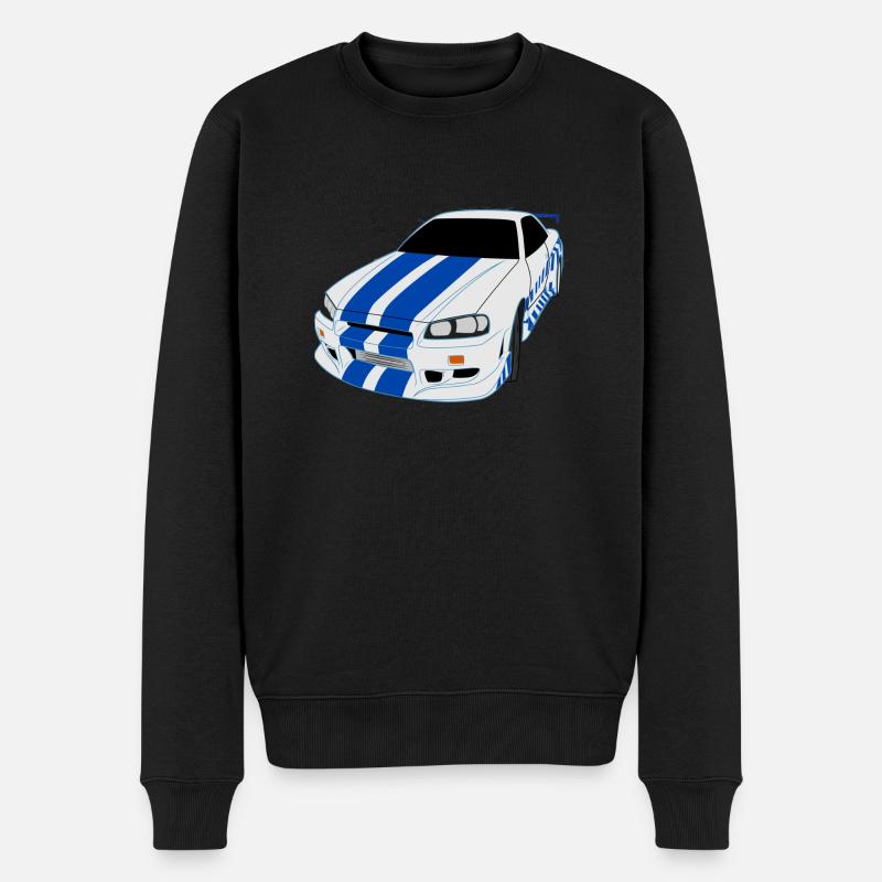 Auto tunning - Pull Premium bio Homme - noir