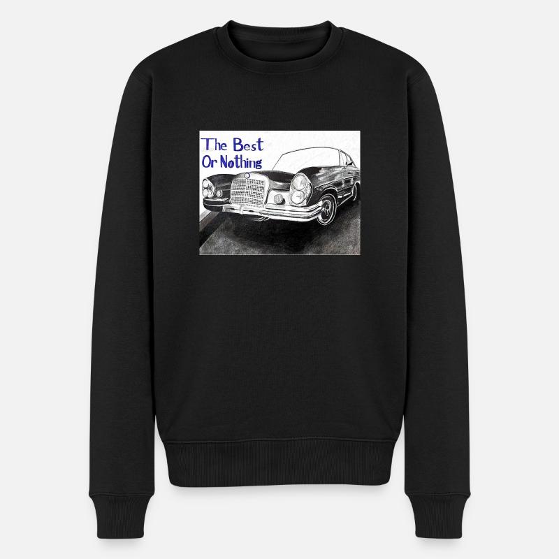 The best or nothing - Pull Premium bio Homme - noir