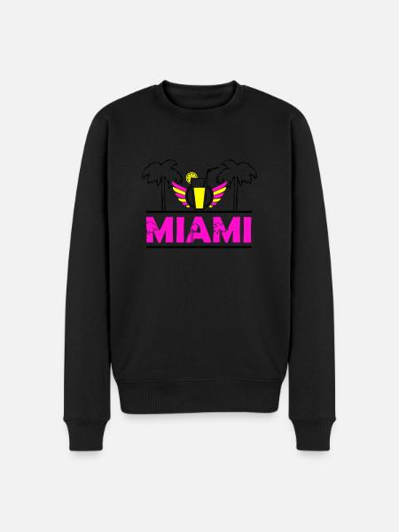 miami - Pull Premium bio Homme - noir