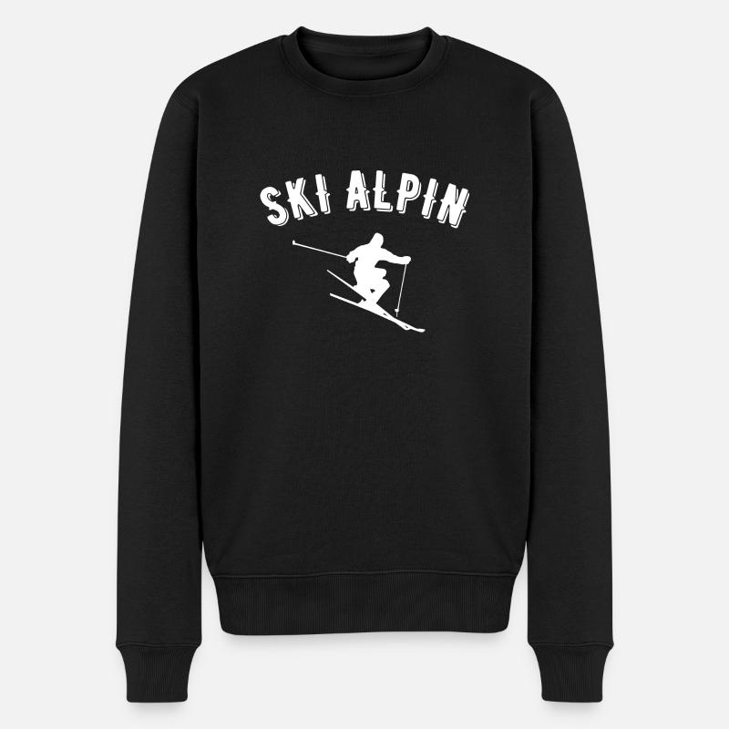 ski alpin - Pull Premium bio Homme - noir