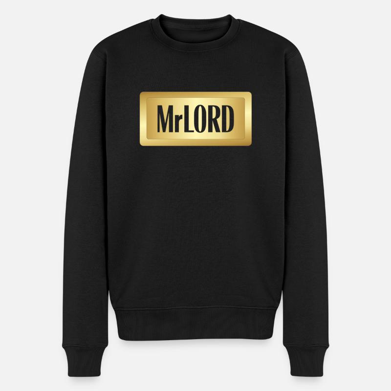 MESURE 1 - Pull Premium bio Homme - noir