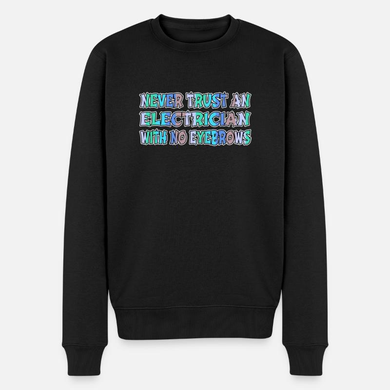 Cadeau d’électricien d’électricien d’électricien - Pull Premium bio Homme - noir