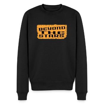 discovering tastes interstellar exploration - Men's Premium Organic Jumper - black - Front - Nico (187cm)