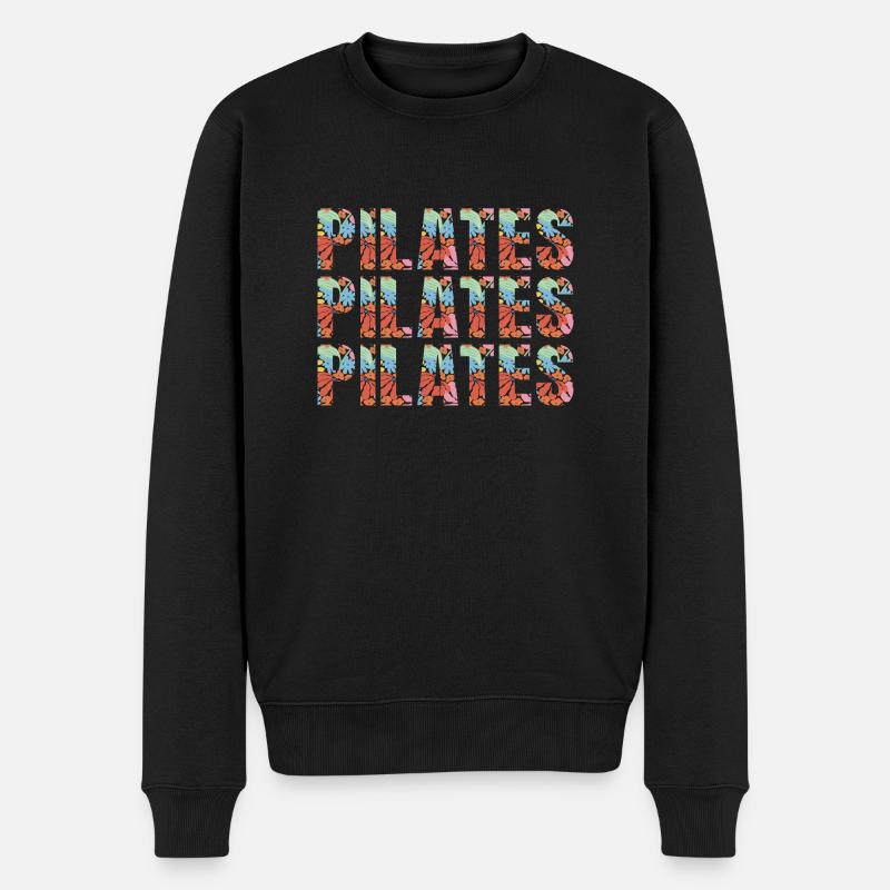 Pilates - Pull Premium bio Homme - noir