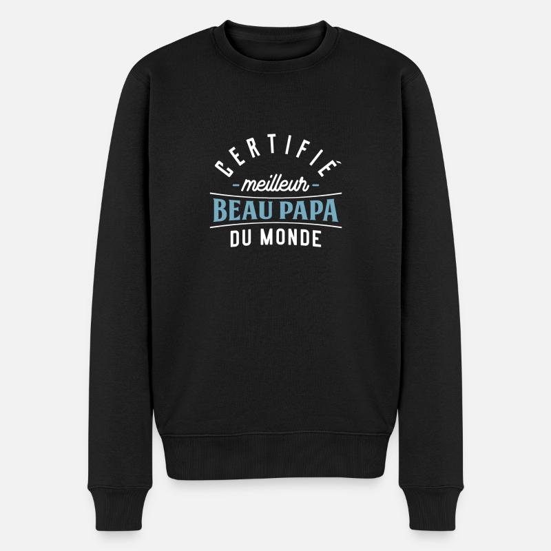 Meilleur beau papa cadeau - Pull Premium bio Homme - noir