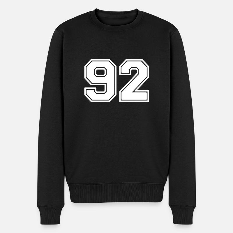 92 - Pull Premium bio Homme - noir