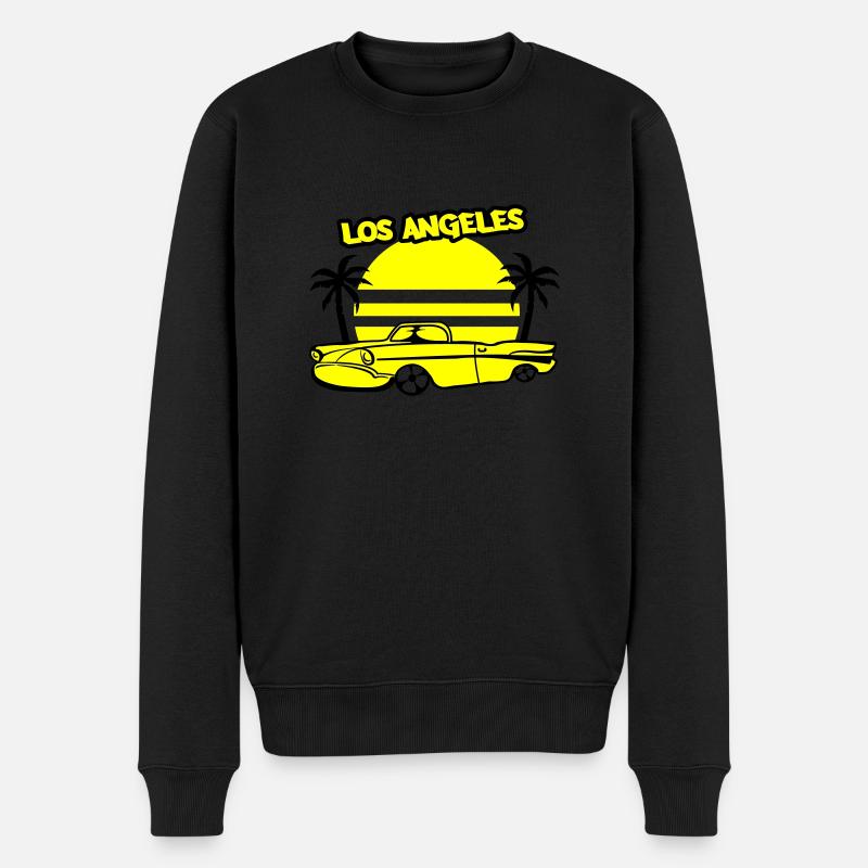 Los Angeles Lowrider - Pull Premium bio Homme - noir